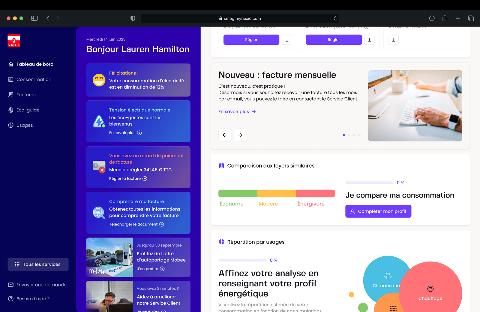 SMEG · EVZen — Dashboard